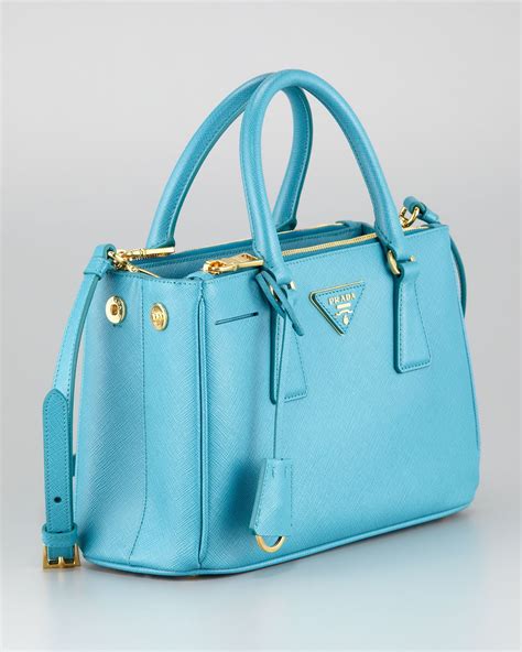 prada blue tote purse|prada side bags.